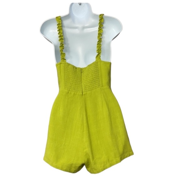 COPY - 104. Green Romper STYLE RACK lime green medium - Picture 2 of 7